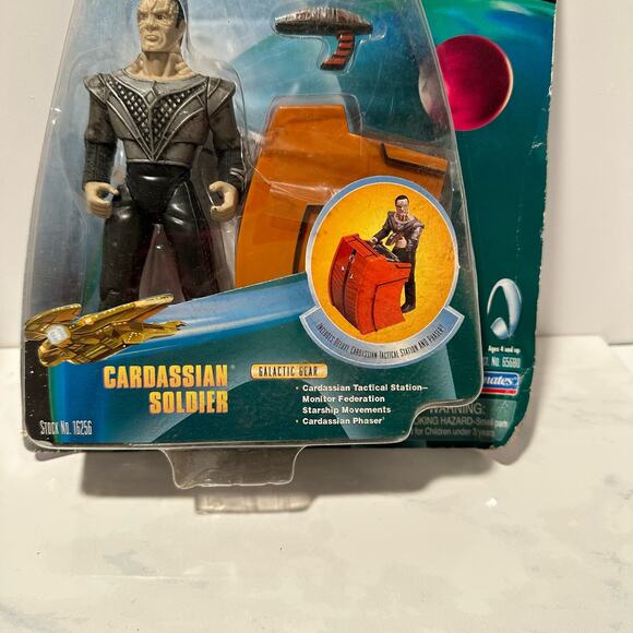 Star Trek Cardassian Soldier Action Figure Galactic Gear Deep Space 9 - Picture 4 of 10